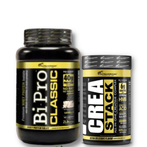Combo proteina limpia y creastack