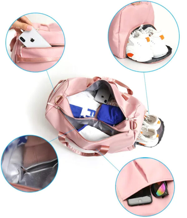 bolso maleta maletin tula viajes gym impermeab 5