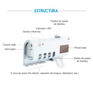 soporte cepillos esterilizador uv dispensador c (1)