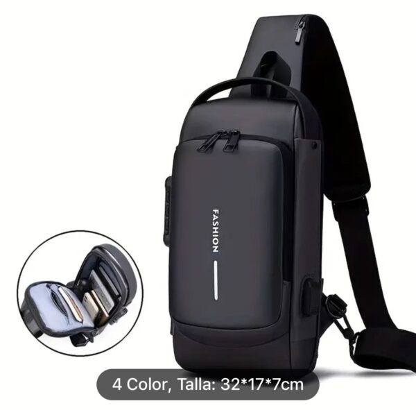 CANGURO BOLSO ANTIRROBO PARA HOMBRE