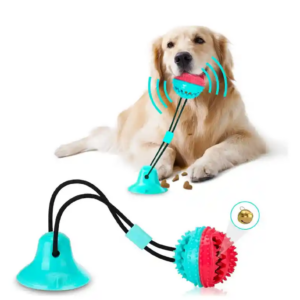 JUGUETE INTERACTIVO PELOTA CON LAZO MASCOTA