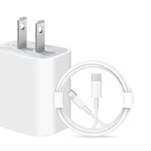 CARGADOR COMPLETO PARA IPHONE 20W