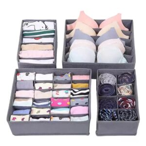 SET ORGANIZADOR ROPA INTERIOR POR 4 PIEZAS