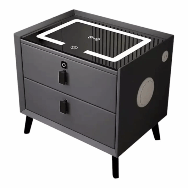 Mesa De Noche Inteligente Con Cargador