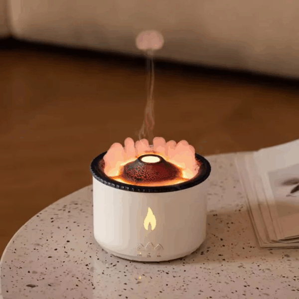 HUMIDIFICADOR DE AROMA DISEÑO DE VOLCAN 2
