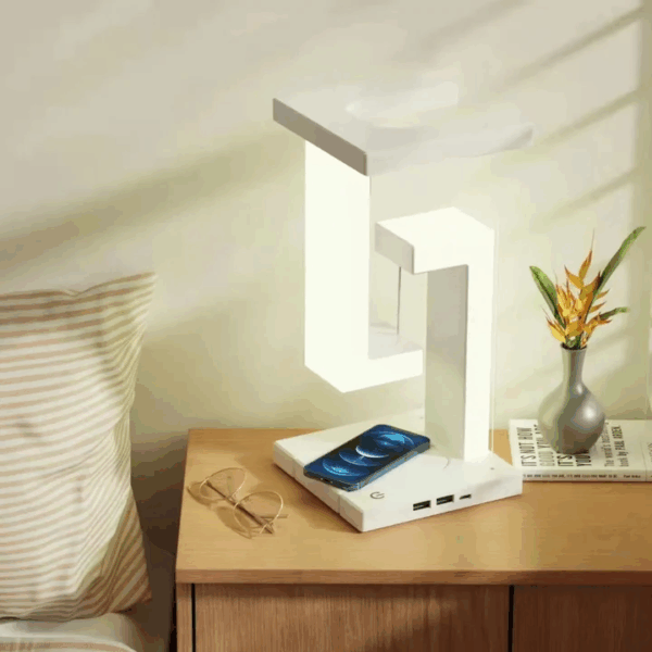 LAMPARA LUZ LED DECORATIVA CON CARGADOR INALAMBRICO 2238 2