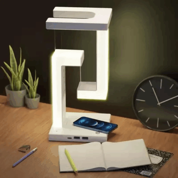LAMPARA LUZ LED DECORATIVA CON CARGADOR INALAMBRICO 2238 5