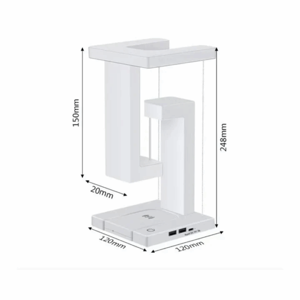 LAMPARA LUZ LED DECORATIVA CON CARGADOR INALAMBRICO 2238 8