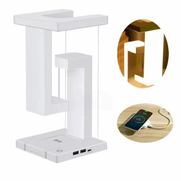 LAMPARA LUZ LED DECORATIVA CON CARGADOR INALAMBRICO 2238 9