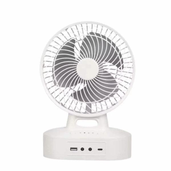 VENTILADOR DE MESA RECARGABLE 2