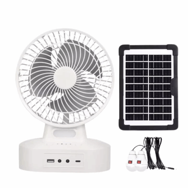VENTILADOR DE MESA RECARGABLE