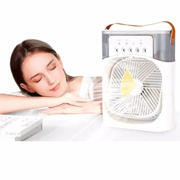 VENTILADRO CON HUMIDIFICADOR PORTATIL 1