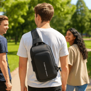 BOLSO CANGURO ANTIRROBO PARA HOMBRE 2