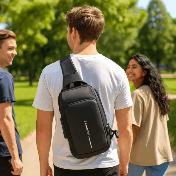 BOLSO CANGURO ANTIRROBO PARA HOMBRE 2