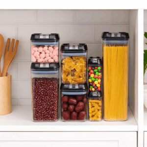 CONTENEDOR HERMETICO SELLABLE SET POR 7 1
