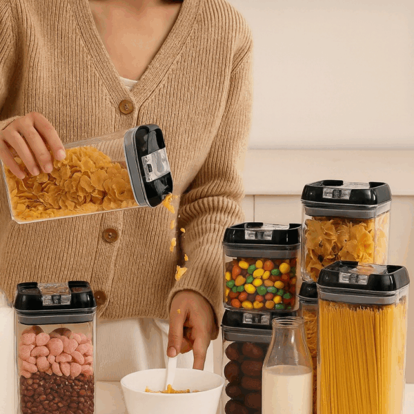CONTENEDOR HERMETICO SELLABLE SET POR 7 3