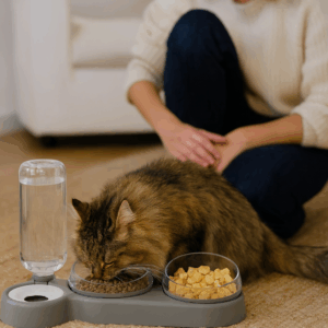 DISPENSADOR AUTOMATICO PARA GATOS 2