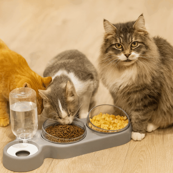 DISPENSADOR AUTOMATICO PARA GATOS 3