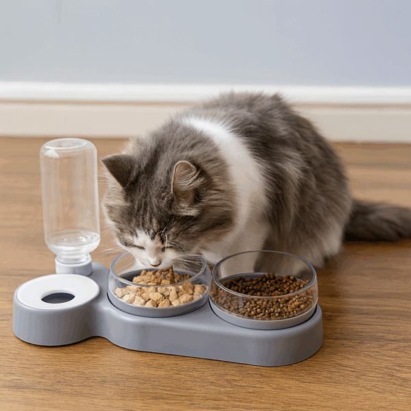 DISPENSADOR AUTOMATICO PARA GATOS