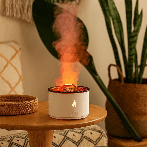 FOTO HUMIDIFICADOR DE AROMAS DISEÑO VOLCAN 1