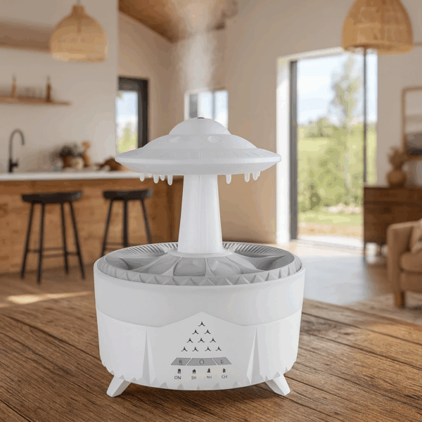 HUMIDIFICADOR DIFUSOR DE AROMAS DISEÑO HONGO 2