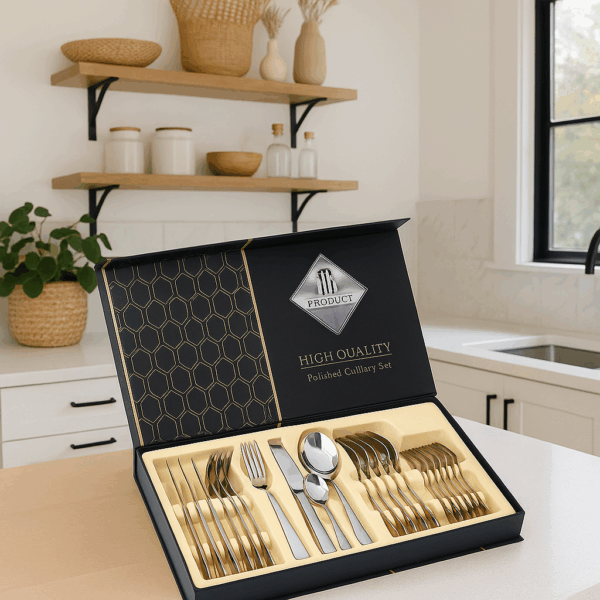 JUEGO DE CUBIERTOS SET POR 24 PIEZAS
