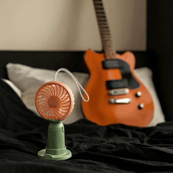 MINI VENTILADOR ELECTRICO RECARGABLE 2