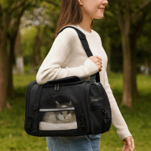 MOCHILA TRANSPORTADORA DE MASCOTAS PLEGABLE