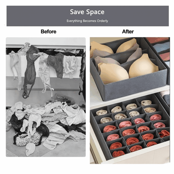ORGANIZADOR ROPA INTERIOR SET POR 4 PIEZAS 2