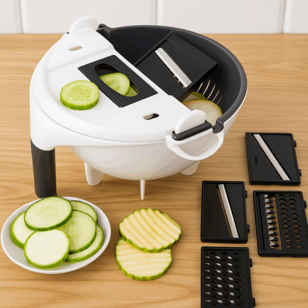 RALLADOR CORTADOR VERDURAS MULTIFUNCION 3
