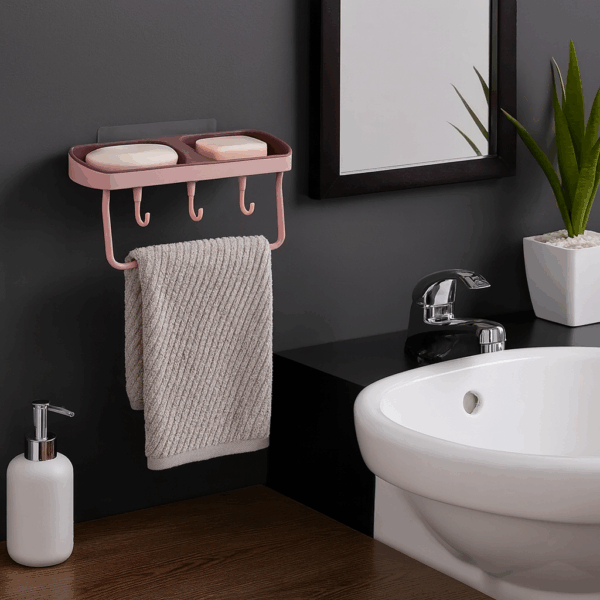 SOPORTE ORGANIZADOR PARA BAÑO
