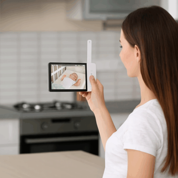 CAMARA CON MONITOR PARA BEBE M700 2