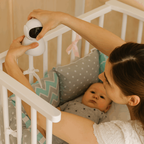 CAMARA CON MONITOR PARA BEBE M700