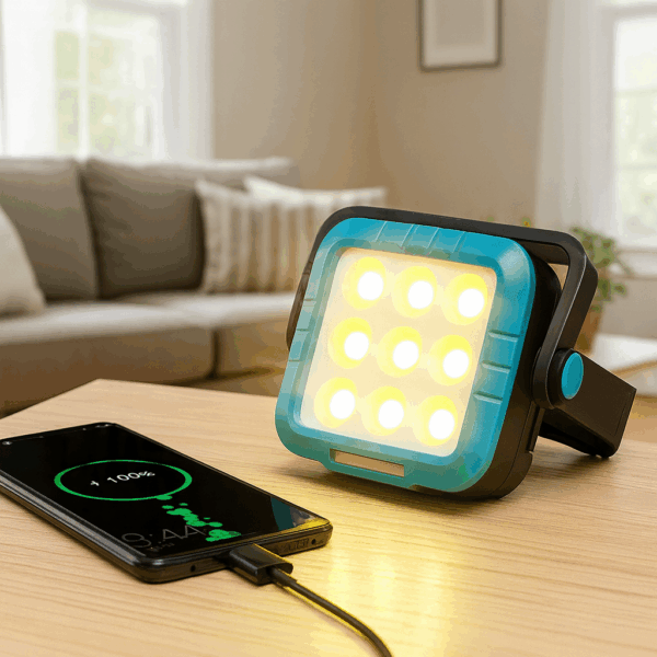 LAMPARA LUZ LED RECARGABLE CM 804 2